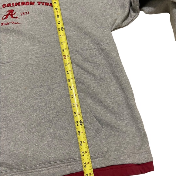 Vintage Alabama Crimson Tide Hoodie Sweatshirt Size XL Embroidered 90s Y2K NCAA - Picture 10 of 10